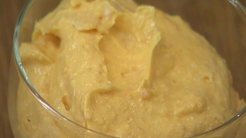 творожное суфле с апельсином