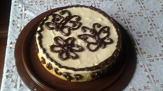 Творожный торт-суфле Нежность