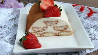 Клубничное тирамису с маскарпоне