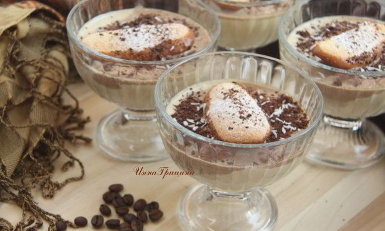 Рецепт кофейно-кокосового тирамису
