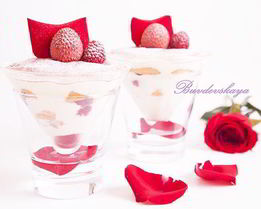 Тирамису Исфахан для Влюбленных