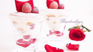 Тирамису Исфахан для Влюбленных