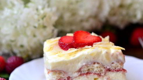 тирамису клубничный