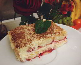 Тирамису с клубникой