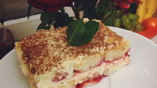 Тирамису с клубникой