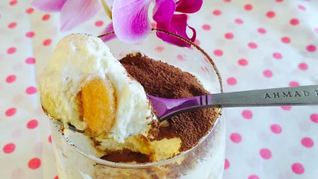 Тирамису с манго и бананом