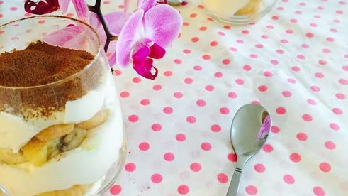 тирамису с манго и бананом