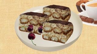 Тирамису с маскарпоне с ликером