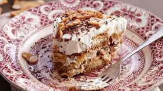 Тирамису с миндалем