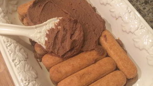 тирамису с нутеллой без яиц