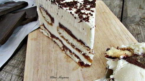 торт-мороженое тирамису