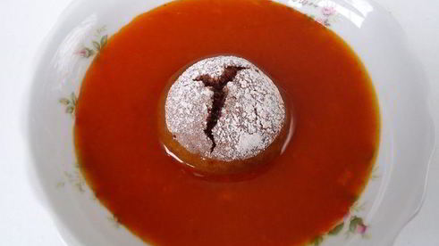 ванильно-облепиховый тирамису