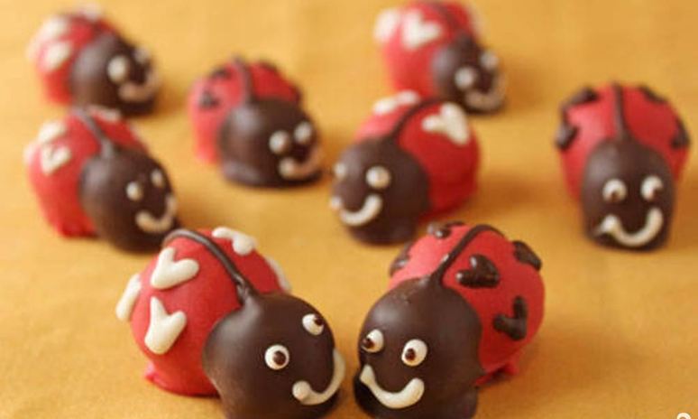 Рецепт трюфелей-божьих коровки
