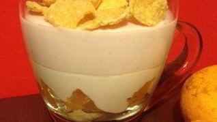 Творожно-фруктовое желе