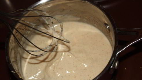 творожный пудинг с клюквой