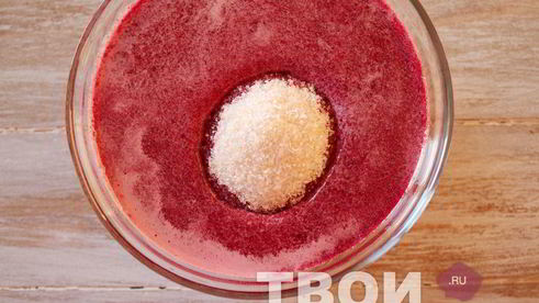 вишневое желе