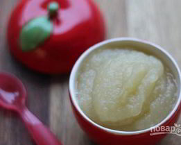 Яблочное пюре для малышей