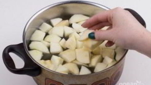 яблочное пюре для малышей