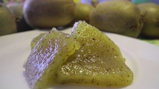 Желе из киви