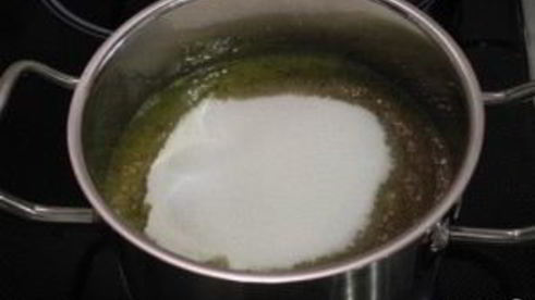 желе из киви