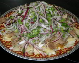 Бешбармак из баранины