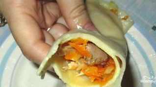 Бешбармак из курицы