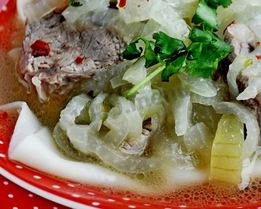 Бешбармак из свинины