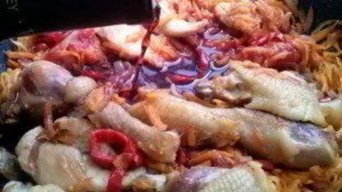 чахохбили из курицы по-грузински