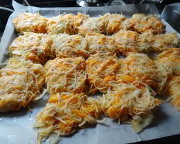 Драники из картофеля и тыквы в духовке