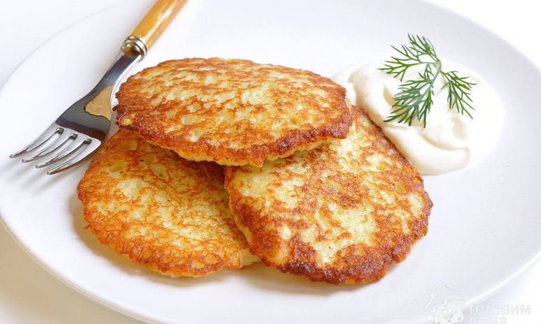 Рецепт драников картофельных