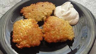 Драники с фаршем