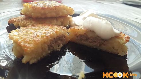 драники с фаршем