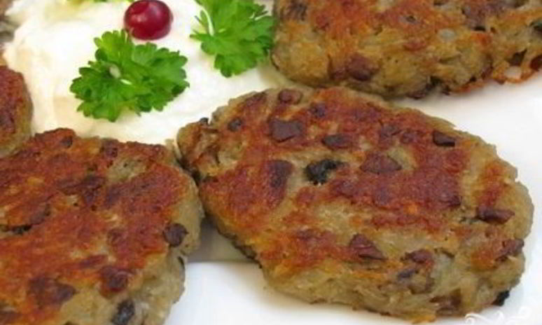 Рецепт драников с грибами