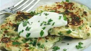 Драники с хреном