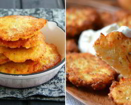 Драники с квашеной капустой