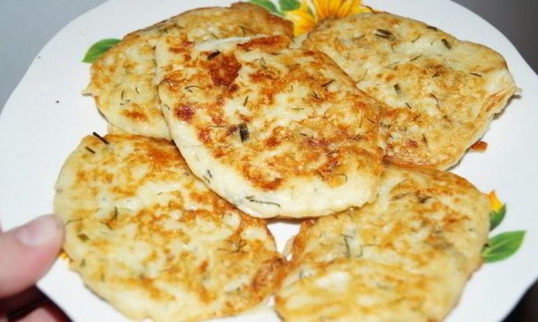 Рецепт драников с творогом