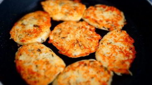 драники с творогом