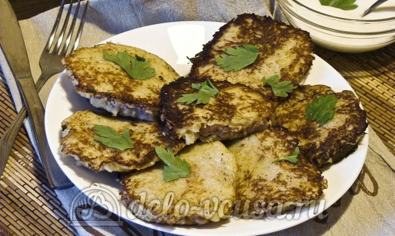 Рецепт картофельных драников с мясом