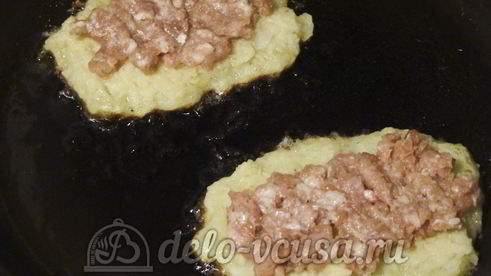 картофельные драники с мясом