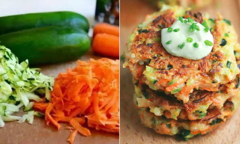 Рецепт овощных драников