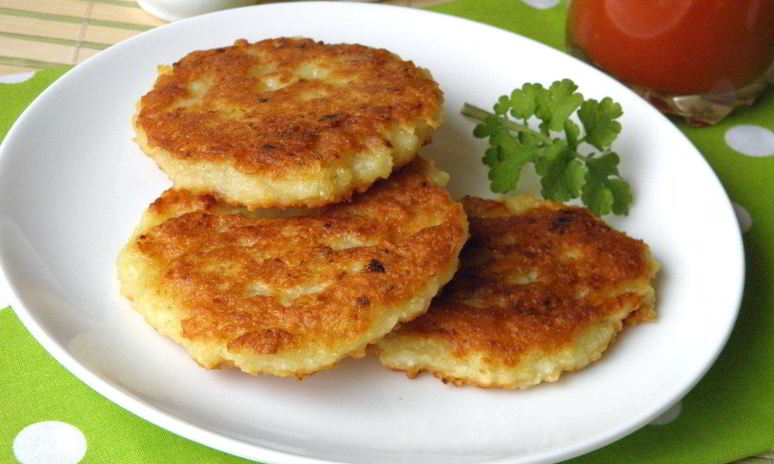 Рецепт постных драников из картошки