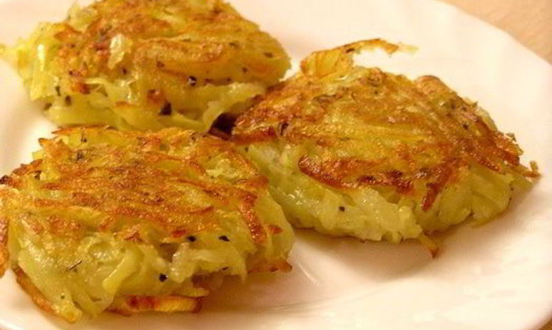 Рецепт постных драников с базиликом