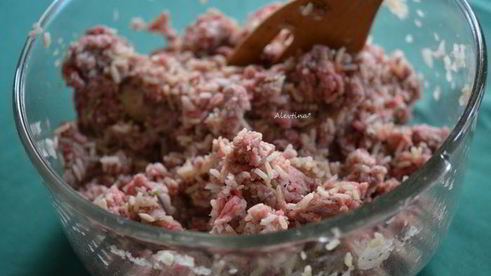 фрикадельки ежики