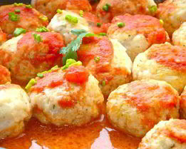 Фрикадельки из рыбы Марокко