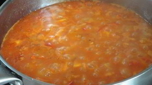 фрикадельки по-мароккански в томатном соусе