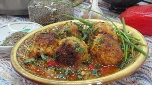 фрикадельки по-мароккански в томатном соусе
