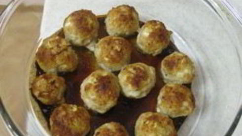 фрикадельки с грибами