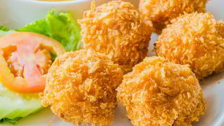 Фрикадельки с креветками