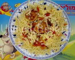 Фрикадельки с макаронами в соусе