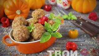 Фрикадельки с рисом